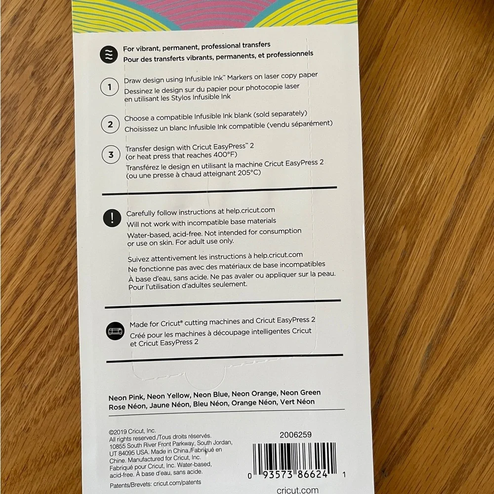 Cricut Infusible Ink Pens - Multicolor Set - Picture 6 of 7